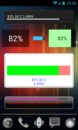 Battery Progress Widget