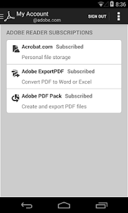 Adobe Reader - screenshot thumbnail