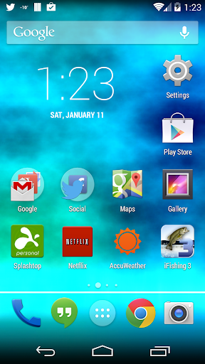 Blue Fog Live Wallpaper