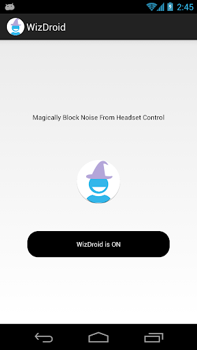 WizDroid No Headset Control