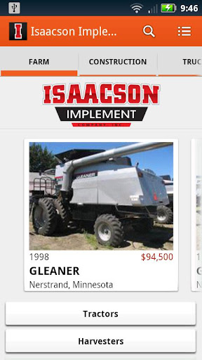 Isaacson Implement Co.