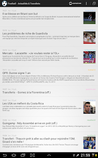 Football - Actus & Transferts Screenshots 8