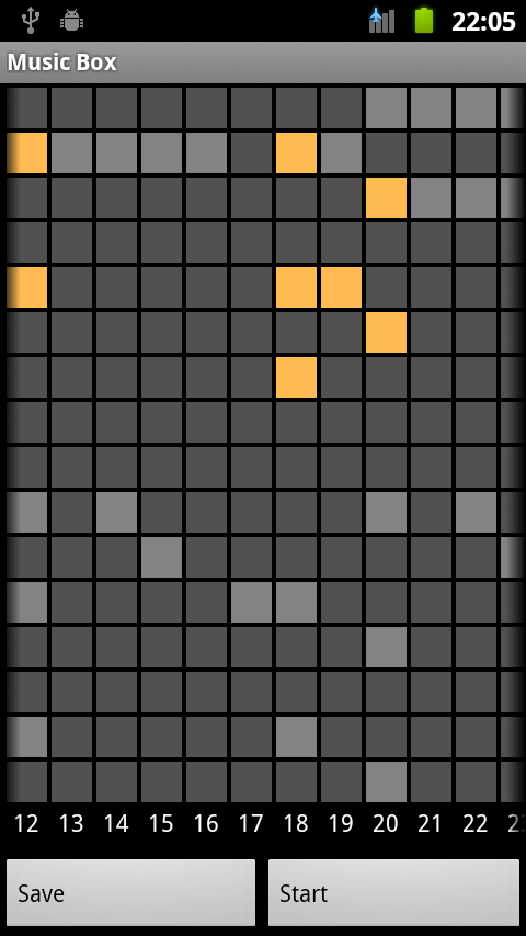Music Box Screen 1