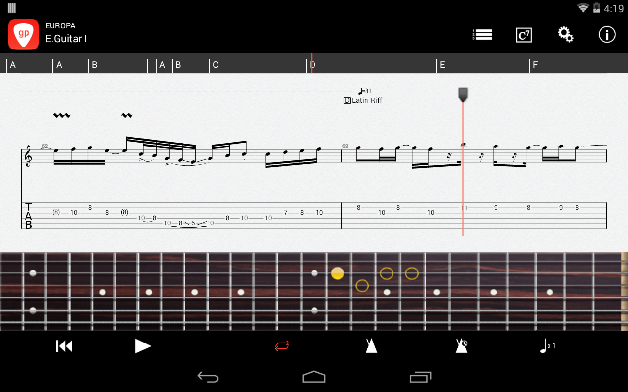 Guitar Pro AndroidApps auf Google Play