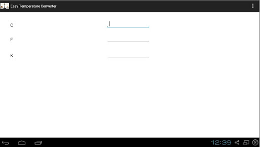 Easy Temperature Converter