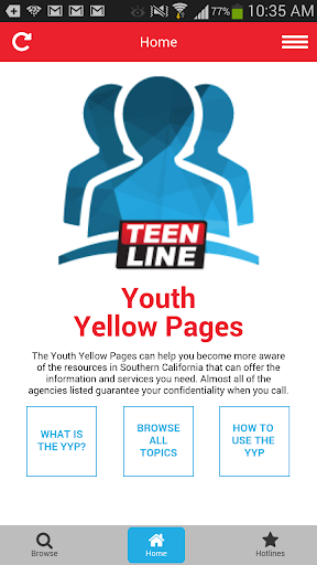 Youth Yellow Pages
