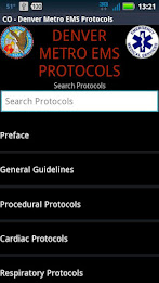 CO-Denver Metro EMS Protocols poster 1