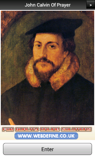 John Calvin Of Prayer FREE