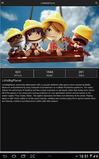 All Wiki: LittleBigPlanet