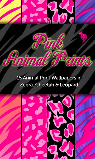 Pink Animal Prints Wallpapers