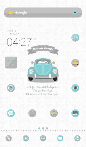 vintage beetle dodol theme