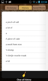 English Afrikaans Dictionary Screenshots 2