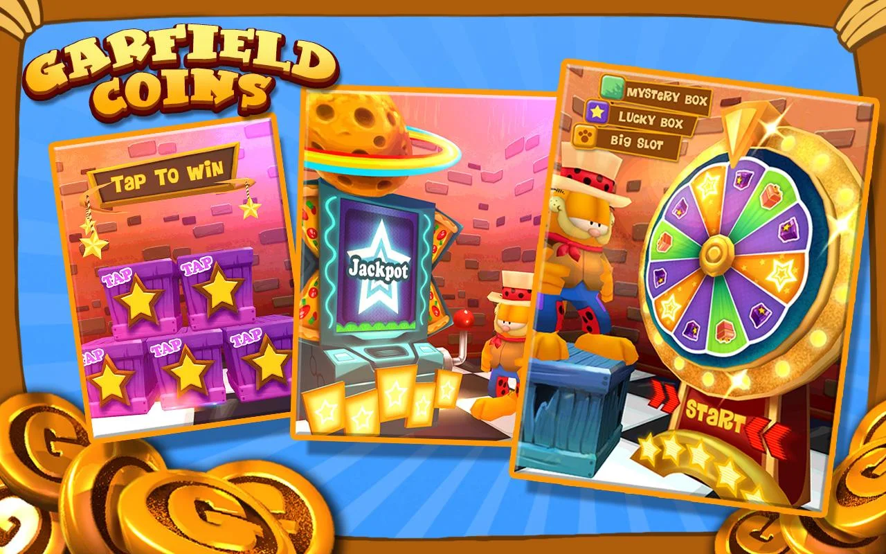 As Moedas do Garfield - screenshot