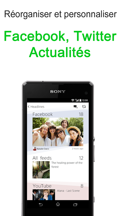 Actualités Socialife par Sony - screenshot