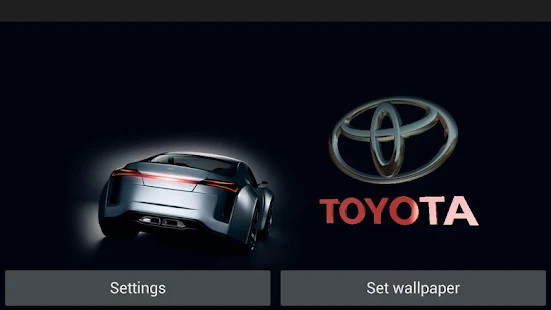3D TOYOTA Logo HD LWP - screenshot thumbnail