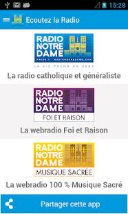 Radio Notre Dame - 100.7 FM Screenshots 1