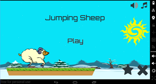 Jumping Sheep