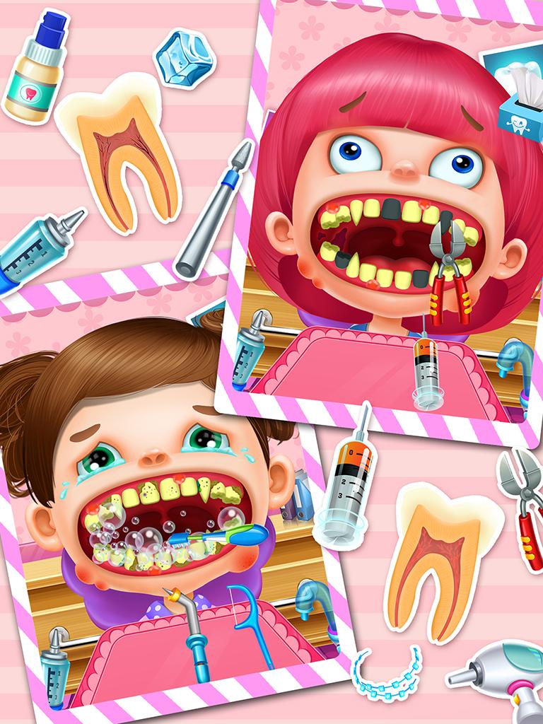 Crazy Dentist Salon: Girl Game Screen 3