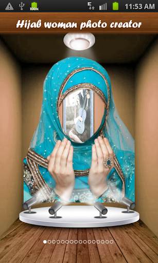 Hijab woman photo creator