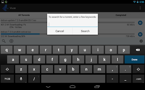 Vuze Torrent Downloader screenshot 3