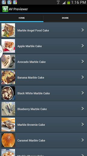 Marble Cake Recipes