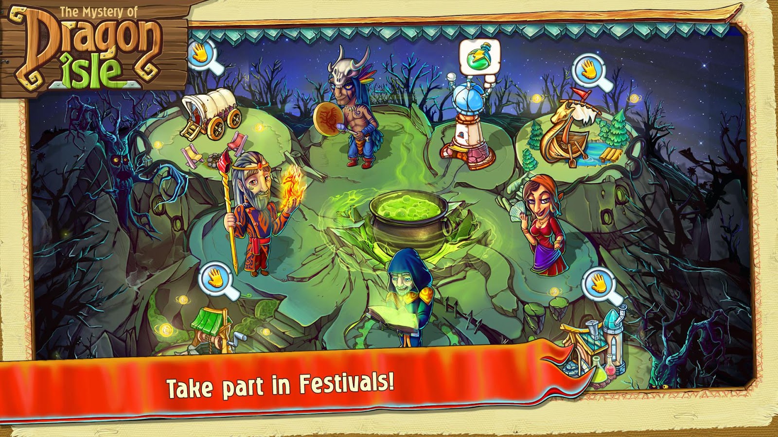The Mystery of Dragon Isle - screenshot