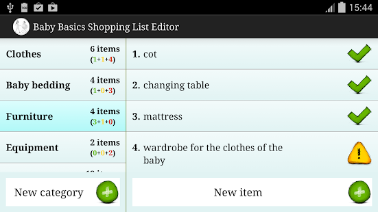 Download Baby Clothes Shopping List APK