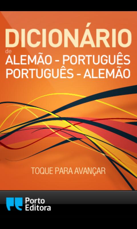 Android application Dicionário Alemão-Português screenshort