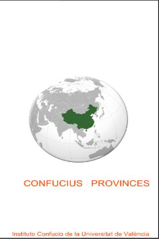 CONFUCIUS PROVINCES