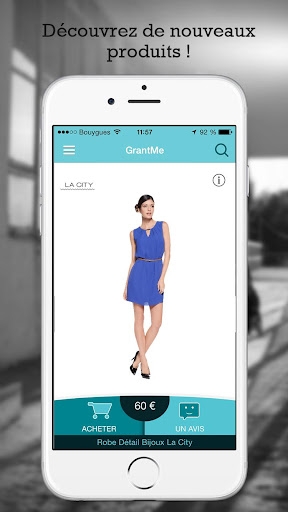 GrantMe - Tinder du Shopping