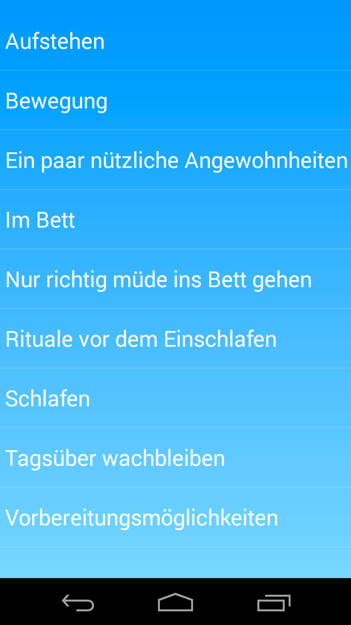 Entspannung - Endlich schlafen Screen 3
