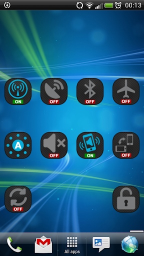 WiFi OnOff Toggle Widget