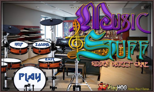 Music and Stuff Hidden Objects