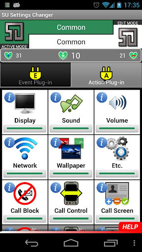 SU Settings General