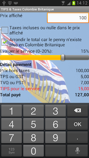 Tips Taxe Colombie Britannique