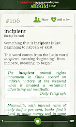 Chambers 200 Words-Should Use poster 3