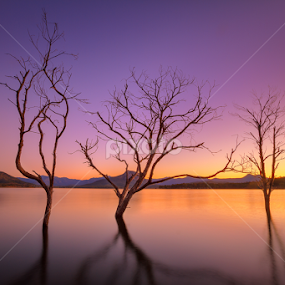 Moogerah Sentinels by Zac Robinson - Landscapes Waterscapes