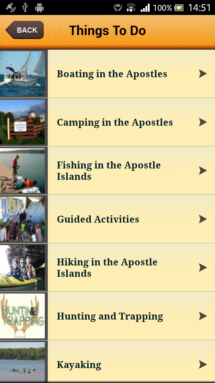 Apostle Islands National Park Screen 3