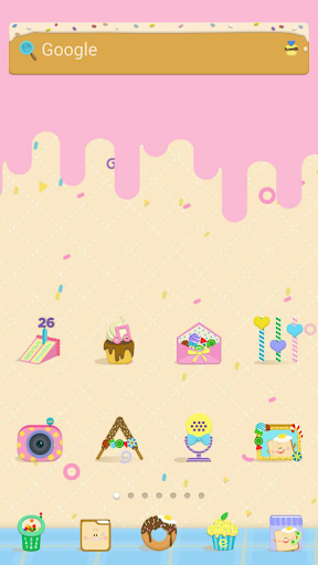 Candyhouse LINE Launcher theme