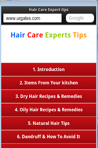 【免費書籍App】Hair Care Expert Tips-APP點子