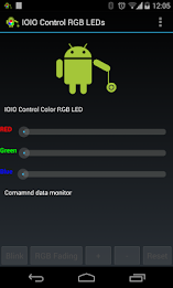 IOIO Bluetooth RGB LED Control poster 3