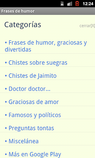 Humor: frases y chistes