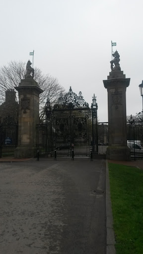 Palace of Holyrood House Gates