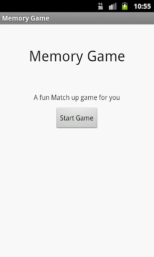 Memory Game Demo