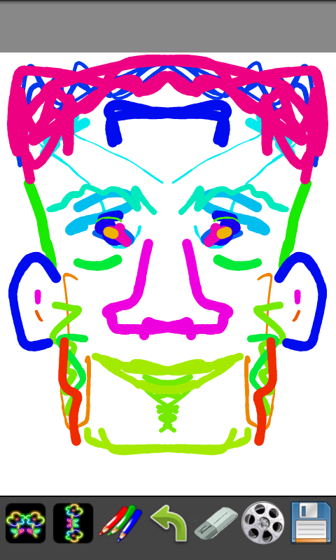 Android application Magic Doodle Joy - Kaleidoo screenshort