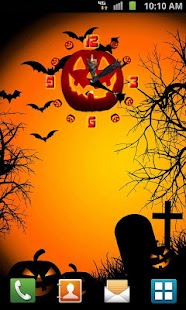 Free Download Halloween Clock APK