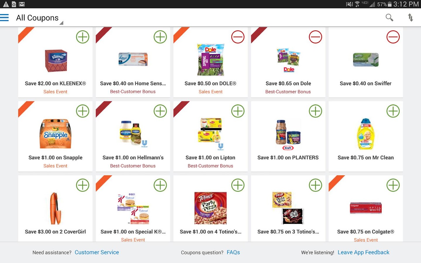 Digital Coupons - Kroger