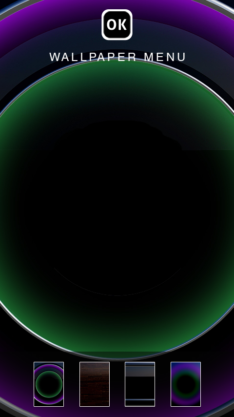 CALAIDEON Laser Clock Widget Screen 3
