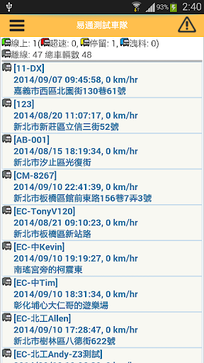 易通通訊車隊監控