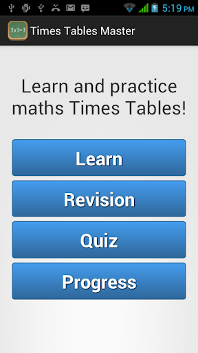 Times Tables Master